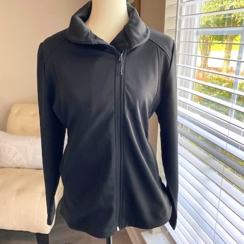 WOMENS BLACK SPYDER SOFT SHELL JACKET SZ LARGE